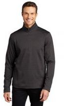 Port Authority ® Diamond Heather Fleece 1/4-Zip Pullover